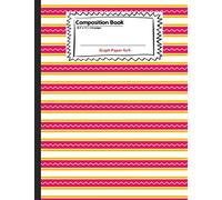 The Composition Book: Graph Paper 4x4: Quad Ruled 4x4-VOL.WA13, The Notebook For Design Projects, Mapping, Designing Floorplans, Tiling, Playing Pen ... Planning Embroidery, Cross Stitch Or Knitting