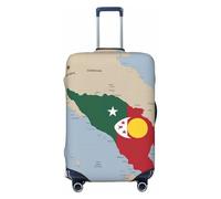 The Composition of Timor-Leste Print Travel Luggage Cover Suitcase Cover Protector Suitcase Washable Baggage Covers Anti-Scratch