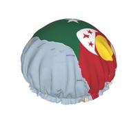 The Composition Of Timor-Leste Shower Caps Women Reusable Large Shower Cap Men Quickdry Care Hair Long Short Kids Bath