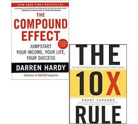 The Compound Effect, The 10X Rule [Hardcover] 2 Books Collection Set