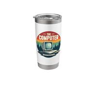 The Computer Whisperer IT Tech Support Nerds Geek Stainless Steel Insulated Tumbler