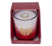The Concept Factory, BO0089, Elegant Scented Candle with Surprise Jewel, Warm and Luxury Atmosphere, Perfect for Special Occasions Size: 200 g, Color: Red