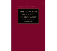The Concepts of Unjust Enrichment
