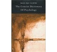 The Concise Dictionary of Psychology