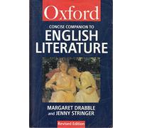 The Concise Oxford Companion to English Literature (Oxford Paperback Reference)