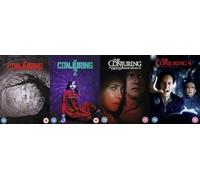 The Conjuring 1-4 Collection DVD - The Conjuring / The conjuring 2 / The Conjuring 3 - The Devil Made Me Do It / The Conjuring - Last Rites DVD - The Conjuring All 4 Movies DVD
