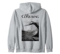 The Conjuring Poster Black & White Zip Hoodie