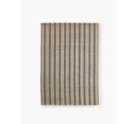 The Conran Shop Black Striped Bamboo Placemat 45cm X 33cm