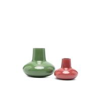 The Conran Shop glass form vase set (set of two) - Green One Size
