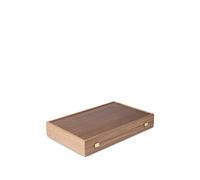 The Conran Shop Milos wood backgammon set - Brown OS