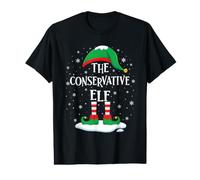 The Conservative Elf Christmas Family Matching Xmas Group Value Graphic T-Shirt