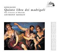 The Consort of Musicke - Anthony Rooley - Gesualdo: Quinto Libro di Madrigali - CD - US Import