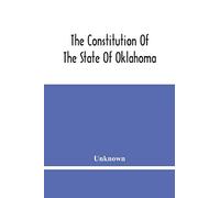 The Constitution Of The State Of Oklahoma