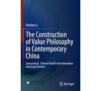 The Construction of Value Philosophy in Contemporary China