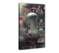 The Contortionist Portals Art Posters Singer Melanie Adele Martinez Alternative Pop Album Fan Gifts Music Poster 4 Canvas Poster Wall Art Decor Print Picture Paintings for Living Room Bedroom Decorati