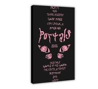 The Contortionist Portals Art Posters Singer Melanie Adele Martinez Alternative Pop Album Fan Gifts Music Poster 3 Canvas Poster Bedroom Decor Landscape Office Room Decor Gift 24x36inch(60x90cm)