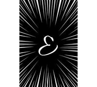 The Converging Point E Monogram Initial Journal