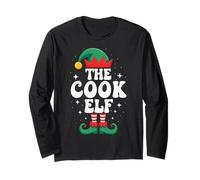 The Cook Elf Funny Christmas Matching Family Group Long Sleeve T-Shirt