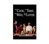 The Cook, The Thief, His Wife & Her Lover Canvas Poster Wall Art Decor Print Picture Paintings for Living Room Bedroom Decoration 16x24inch(40x60cm)