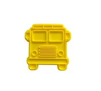 The Cookie Cutter Hub 10cm Fire Truck Cookie Cutter and Matching Embosser for Cookies Biscuits Clay Baking Decoration