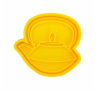 The Cookie Cutter Hub 9cm Japanese Teapot Cookie Cutter and Matching Embosser for Cookies Biscuits Clay Baking Decoration