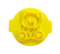 The Cookie Cutter Hub Boy Teddy Embosser No 114 /Stamp for Cupcakes Fondant Icing Clay Cake Baking Decoration