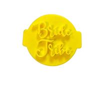 The Cookie Cutter Hub Bride Tribe Embosser No 127 /Stamp for Cupcakes Fondant Icing Clay Cake Baking Decoration