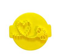 The Cookie Cutter Hub Butterfly Love Heart Embosser No 125 /Stamp for Cupcakes Fondant Icing Clay Cake Baking Decoration