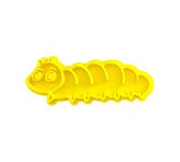 The Cookie Cutter Hub Caterpillar Insect Cookie Cutter/Embosser for Cupcakes Fondant Icing Clay Cake Baking Decoration