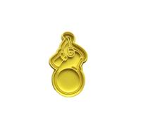 The Cookie Cutter Hub Christmas Grinch Hand Cookie Cutter and Matching Embosser for Cookies Biscuits Clay Baking Decoration