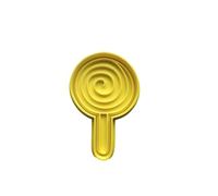 The Cookie Cutter Hub Christmas Lollipop Cookie Cutter and Matching Embosser for Cookies Biscuits Clay Baking Decoration