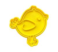 The Cookie Cutter Hub Chubby Bird Cookie Cutter and Matching Embosser for Cookies Biscuits Clay Baking Decoration
