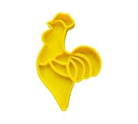 The Cookie Cutter Hub Cockerel Cookie Cutter/Embosser for Cupcakes Fondant Icing Clay Cake Baking Decoration