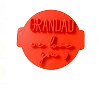 The Cookie Cutter Hub Grandad We Love You Embosser No 13/Stamp for Cupcakes Fondant Icing Clay Cake Baking Decoration