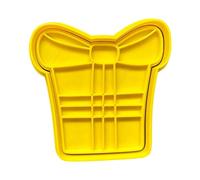 The Cookie Cutter Hub Happy Birthday Present Cookie Cutter Embosser/Stamp for Cupcakes Fondant Icing Clay Cake Baking Decoration