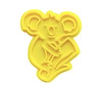 The Cookie Cutter Hub Koala On Branch Cookie Cutter/Embosser for Cupcakes Fondant Icing Clay Cake Baking Decoration