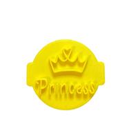 The Cookie Cutter Hub Princess Embosser No 107 /Stamp for Cupcakes Fondant Icing Clay Cake Baking Decoration