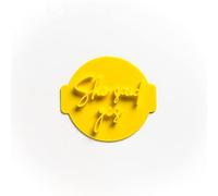 The Cookie Cutter Hub She Said Yes Embosser/Stamp for Cupcakes Fondant Icing Clay Cake Baking Decoration