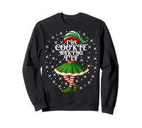 The Cookie Elf Christmas Family Matching Women Xmas Baking Sweatshirt