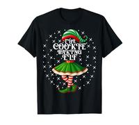 The Cookie Elf Christmas Family Matching Women Xmas Baking Value Graphic T-Shirt