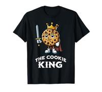The Cookie King Funny Chocolate Chip Cookies Lover T-Shirt