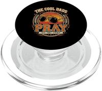 The Cool Dads Pray Man Of God Papa Faith Cross PopSockets PopGrip for MagSafe