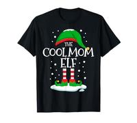 The Cool Mom Elf Christmas Family Matching Xmas Mommy Funny T-Shirt