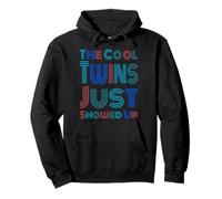The Cool Twins Just Showed Up Funny Twin Twinning Matching Pullover Hoodie