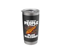 The Coolest People On Earth Play Dulcimer Stainless Steel Insulated Tumbler