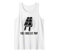The Coolest Pop Funny Fathers Day Humor Dad Cool Daddy Joke Tank Top