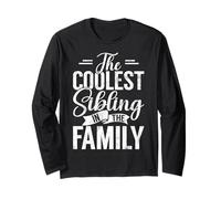 The Coolest Sibling in The Family Brother Sister Funny Twins Long Sleeve T-Shirt