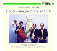 The Copenhagen String Quartet - 5 Sonatas For Flute