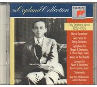 The Copland Collection Early Orchestral Works 1922-1935