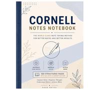 The Cornell Notes Notebook: A Great Method for Better Notes and Better Results (The Organised Learner Series)